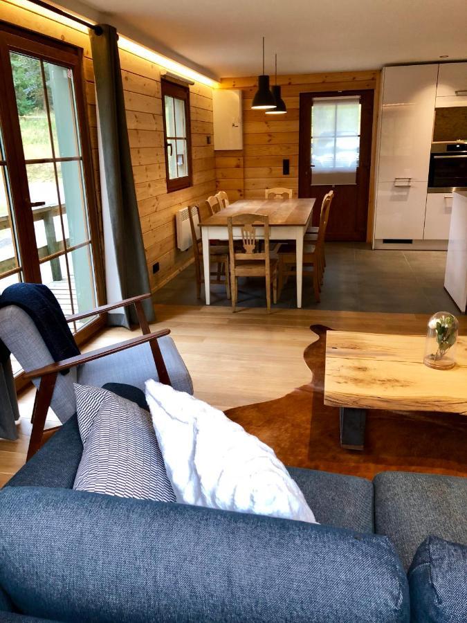 Chalet De Charme, Le "Caribou Lodge", Eifel Belge Büllingen Dış mekan fotoğraf