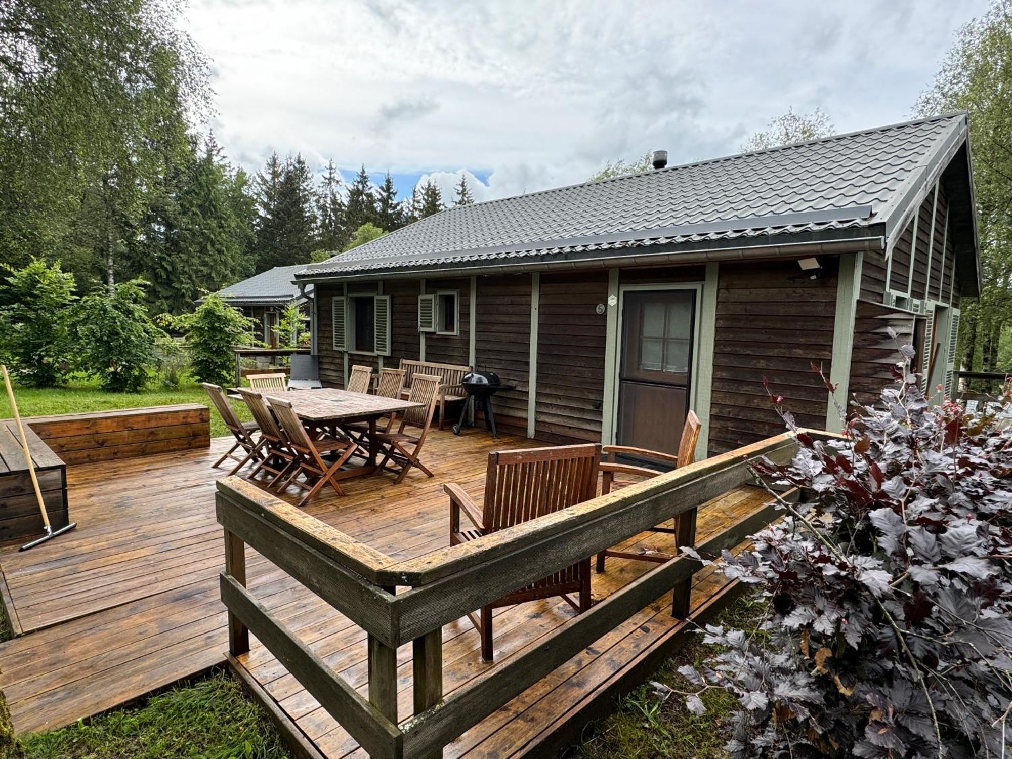 Chalet De Charme, Le "Caribou Lodge", Eifel Belge Büllingen Dış mekan fotoğraf
